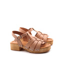 Zoccoletto made in Italy in pelle bimba