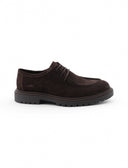 Scarpa moc-toe scamosciata da uomo