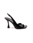 Sandalo slingback in vernice da donna
