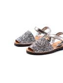 Minorchina da bimba in pelle laminata