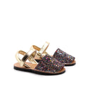 Minorchina da bimba in pelle laminata