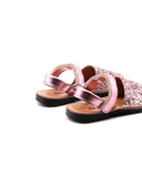 Minorchina da bimba in pelle laminata