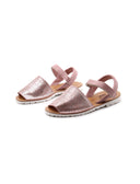 Minorchina da bimba in pelle laminata