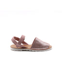 Minorchina da bimba in pelle laminata