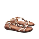 Sandalo flat da donna