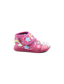 Pantofola primi passi con velcro bimba