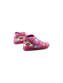 Pantofola primi passi con velcro bimba