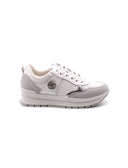 Sneaker platform da donna in vera pelle