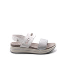 Sandalo platform bicolore made in Italy