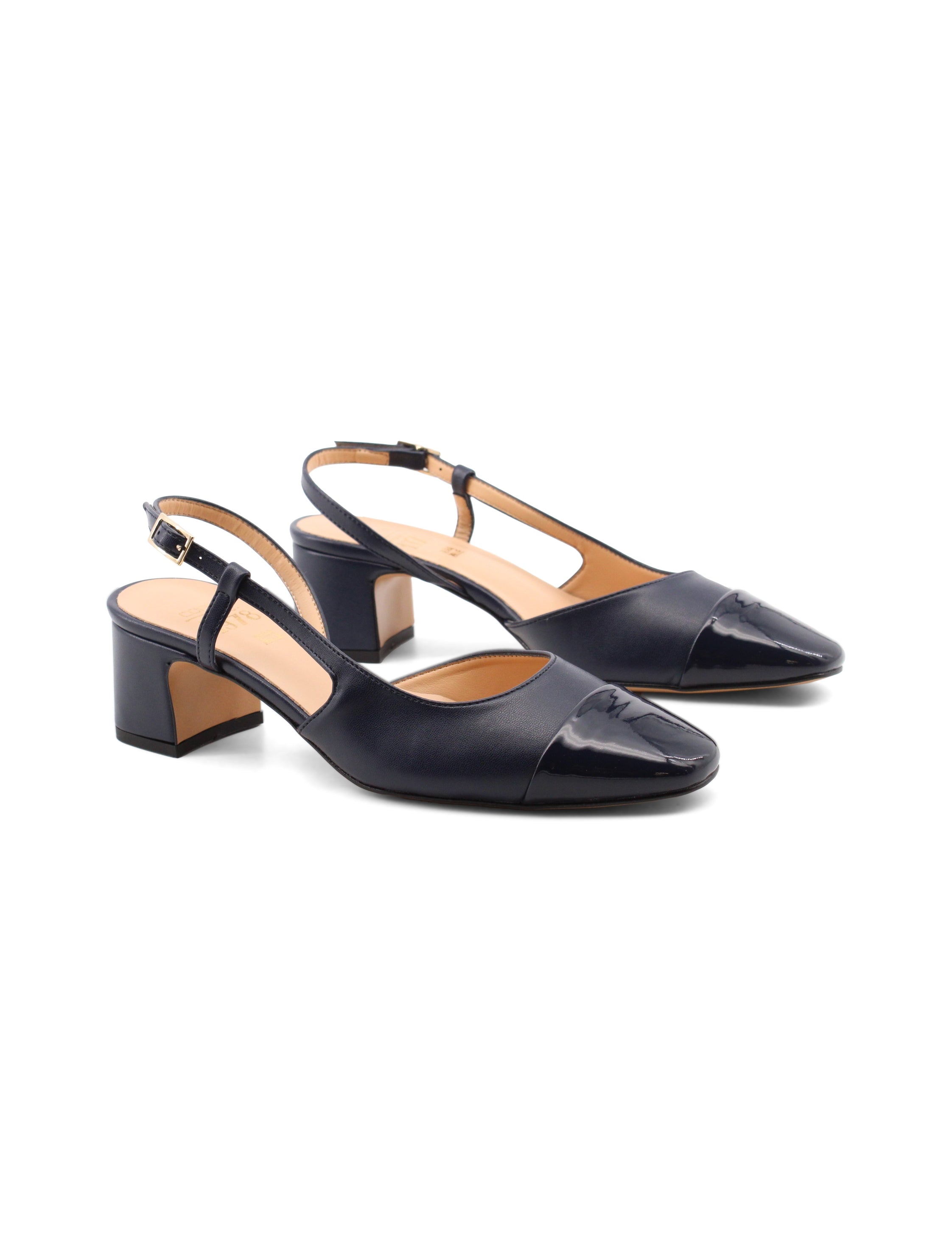 Conte' Studio 1978 - Decolleté slingback blu da donna - blu – Conte ...
