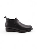 Chelsea nero in pelle da donna