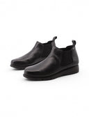 Chelsea nero in pelle da donna