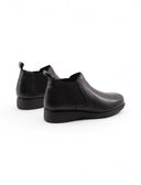 Chelsea nero in pelle da donna