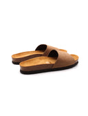 Sandalo con fascia scamosciata da donna
