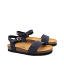 Sandalo da donna in vera pelle