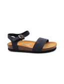 Sandalo da donna in vera pelle