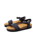 Sandalo da donna in vera pelle