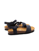 Sandalo da donna in vera pelle