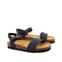 Sandalo da donna in vera pelle