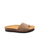 Ciabatta a fascia donna in pelle