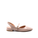 Ballerina slingback in vernice donna