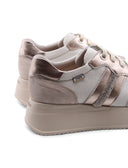 Sneaker platform da donna con strass