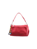 Borsa a spalla in nylon da donna