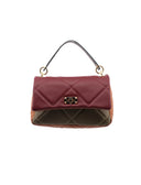 Borsa multicolor da donna in pelle