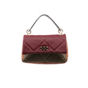 Borsa multicolor da donna in pelle