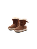 Scarponcino con pelliccia da bimba