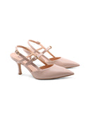 Décolleté slingback a punta da donna
