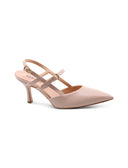 Décolleté slingback a punta da donna