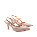 Décolleté slingback a punta da donna