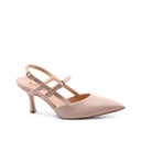 Décolleté slingback a punta da donna