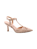 Décolleté slingback t-bar in vernice