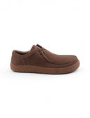 Scarpa moc-toe in pelle da uomo