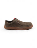 Scarpa moc-toe in pelle da uomo