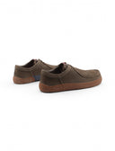 Scarpa moc-toe in pelle da uomo