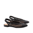 Guatavita ballerina pelle intrecciata