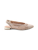 Guatavita ballerina pelle intrecciata