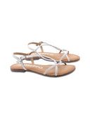 Nioaque sandalo in pelle da donna