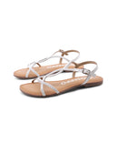 Nioaque sandalo in pelle da donna