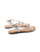 Nioaque sandalo in pelle da donna