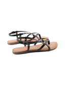 Lelex sandalo in pelle da donna