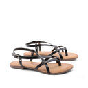 Lelex sandalo in pelle da donna
