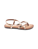 Lelex sandalo in pelle da donna