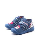 Pantofola da bimba con ricamo