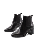 Chelsea nero con tacco da donna