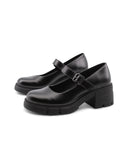 Ballerina mary jane con tacco da donna