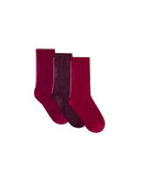 Set 3 calze taglia unica 37/41 donna